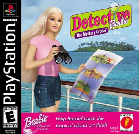 The coverart image of Detective Barbie: The Mystery Cruise