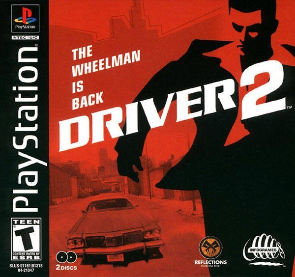 The coverart image of Driver 2: The Wheelman is Back