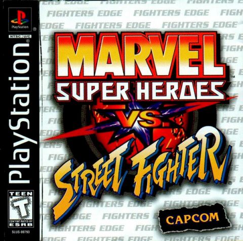 The coverart image of Marvel Super Heroes vs. Street Fighter