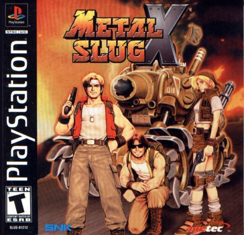 The coverart image of Metal Slug X: Red Blood