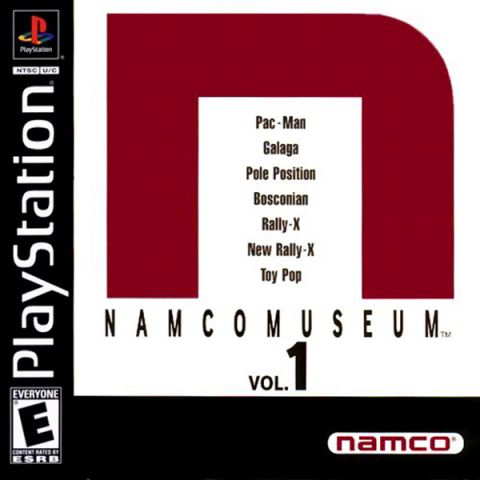 The coverart image of Namco Museum Vol.1