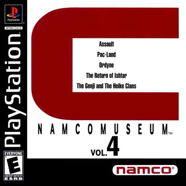 The coverart image of Namco Museum Vol.4