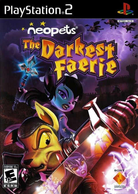 The coverart image of Neopets: The Darkest Faerie