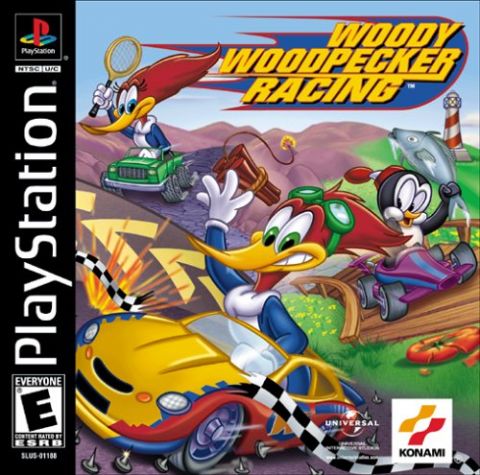 The coverart image of Woody Woodpecker Racing