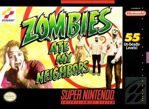 The coverart image of Look And Find Zombies Ate My Neighbors