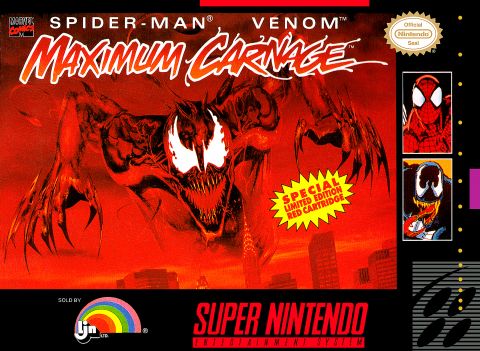 Spider-Man & Venom: Maximum Carnage CoverArt