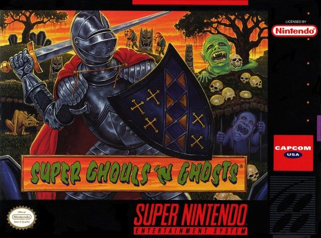 The coverart image of Super Ghouls 'N Ghosts