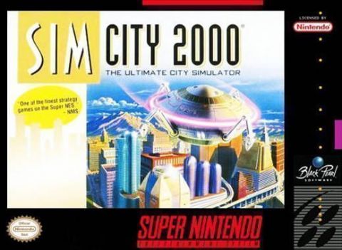 The coverart image of Sim City 2000