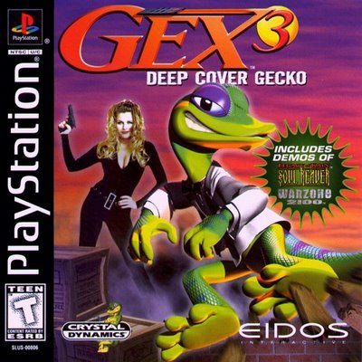 The coverart image of Gex 3: Deep Cover Gecko