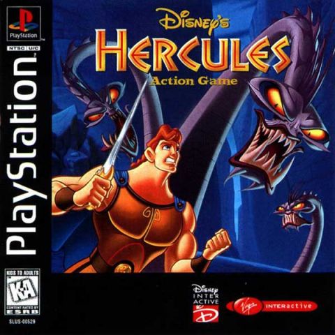 The coverart image of Hercules Action Game