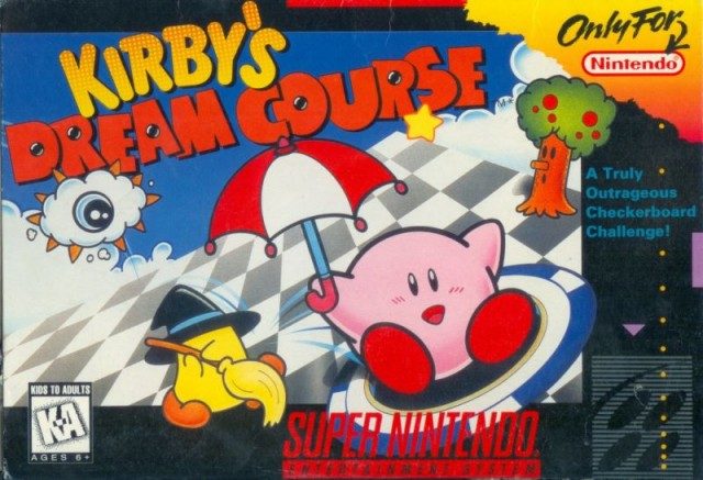 The coverart image of Kirby's Dream Course