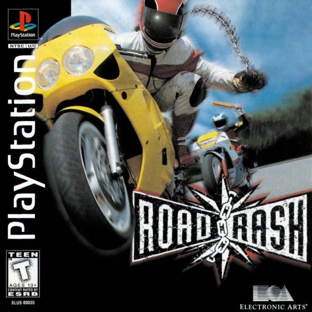 The coverart image of Road Rash
