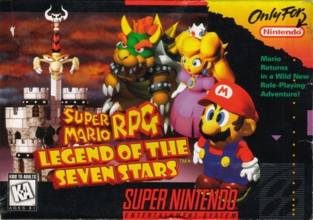 The coverart image of Super Mario RPG: Legend of the Seven Stars