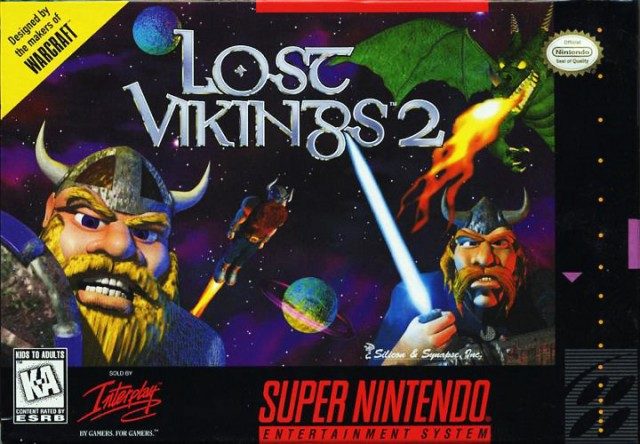 The coverart image of The Lost Vikings 2