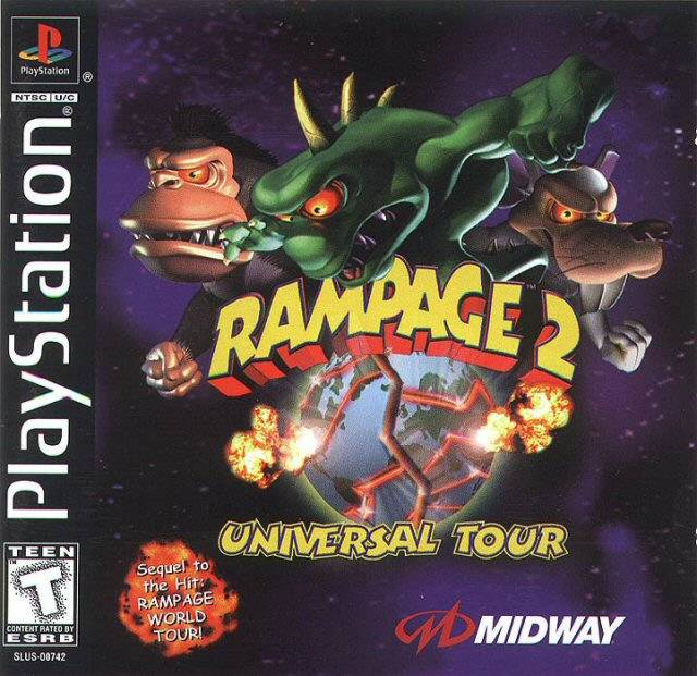 The coverart image of Rampage 2: Universal Tour