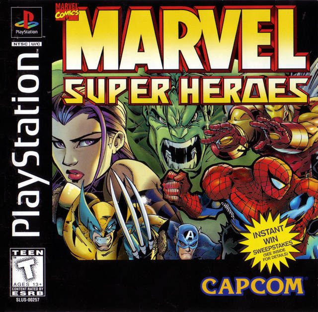 The coverart image of Marvel Super Heroes