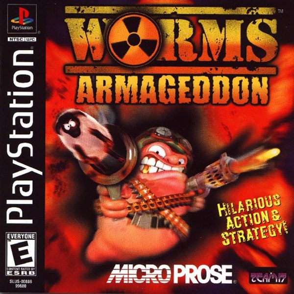 The coverart image of Worms Armageddon