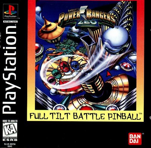 The coverart image of Power Rangers Zeo: Full Tilt Battle Pinball