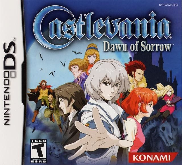The coverart image of Castlevania: Dawn of sorrow