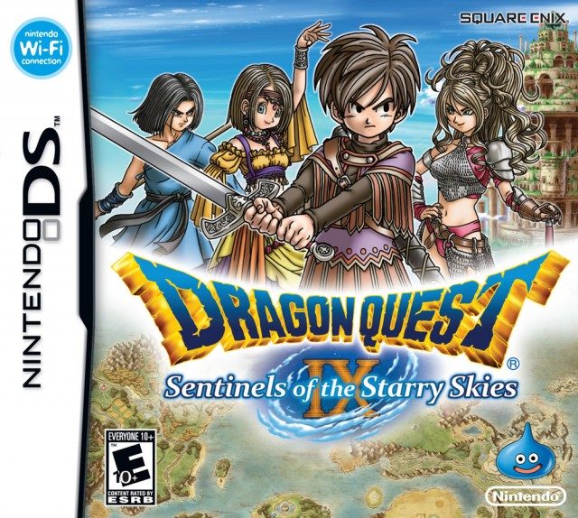 The coverart image of Dragon Quest IX: Sentinels of the Starry Skies