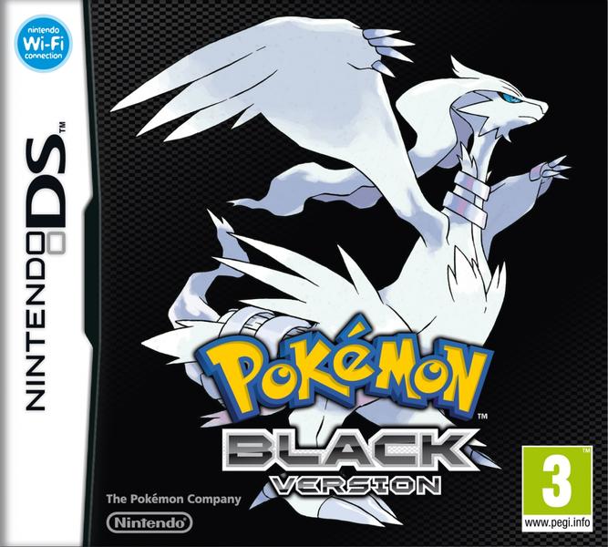 The coverart image of Pokemon Black (Experience + Trade Evolution Patched)