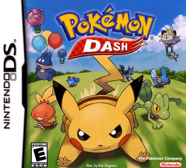 The coverart image of Pokemon Dash