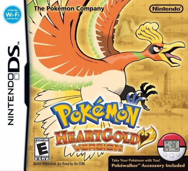 The coverart image of Pokemon: HeartGold Version