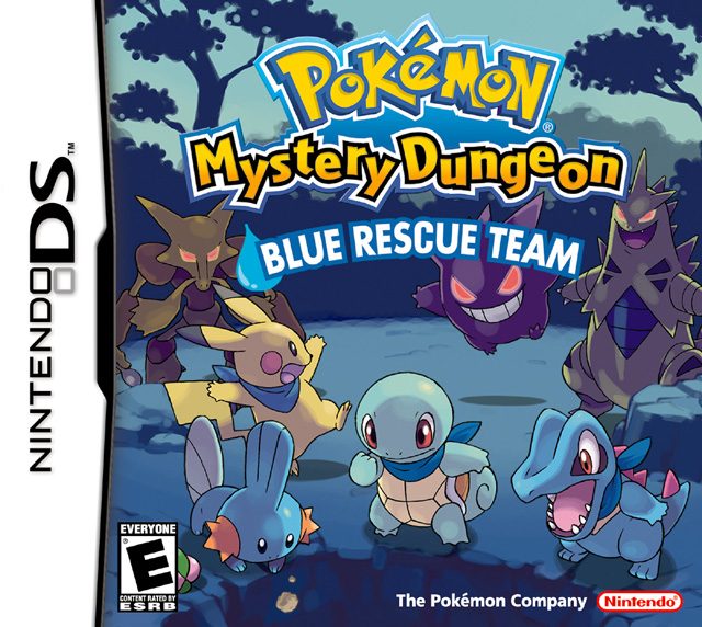 The coverart image of Pokemon Mystery Dungeon: Blue Rescue Team