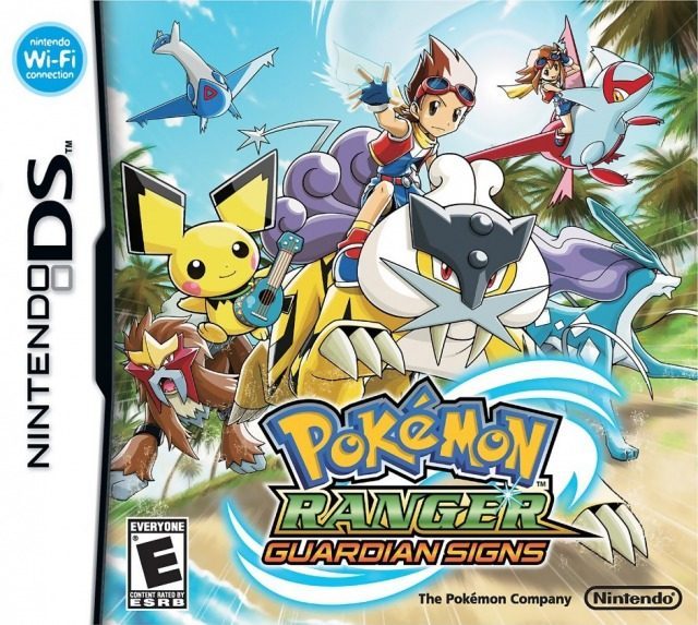 The coverart image of Pokemon Ranger: Guardian Signs