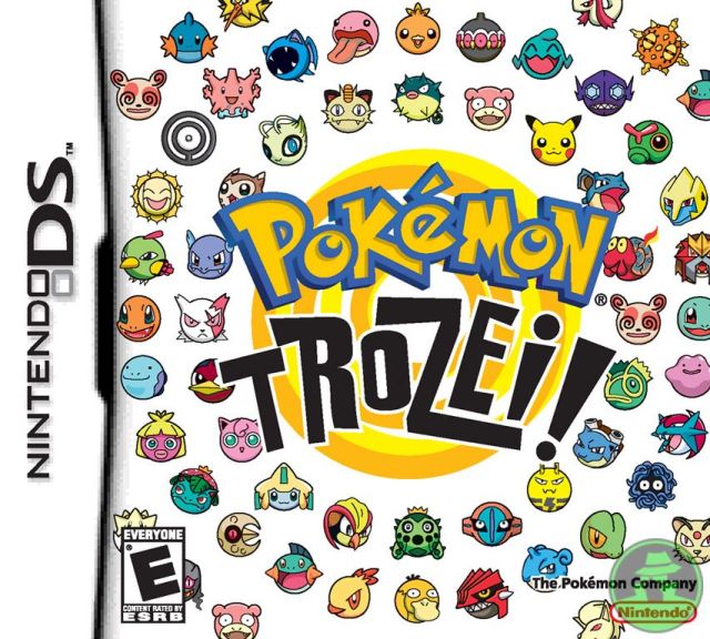 The coverart image of Pokemon Trozei!