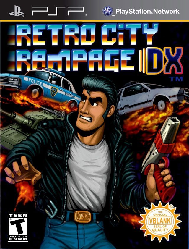 The coverart image of Retro City Rampage DX