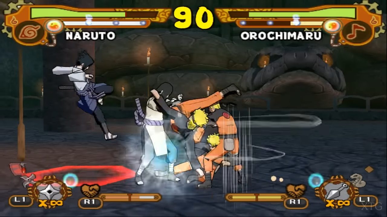 Naruto Shippuden Ultimate Ninja 5 PS2 Upscale Textures [SLES-55605]