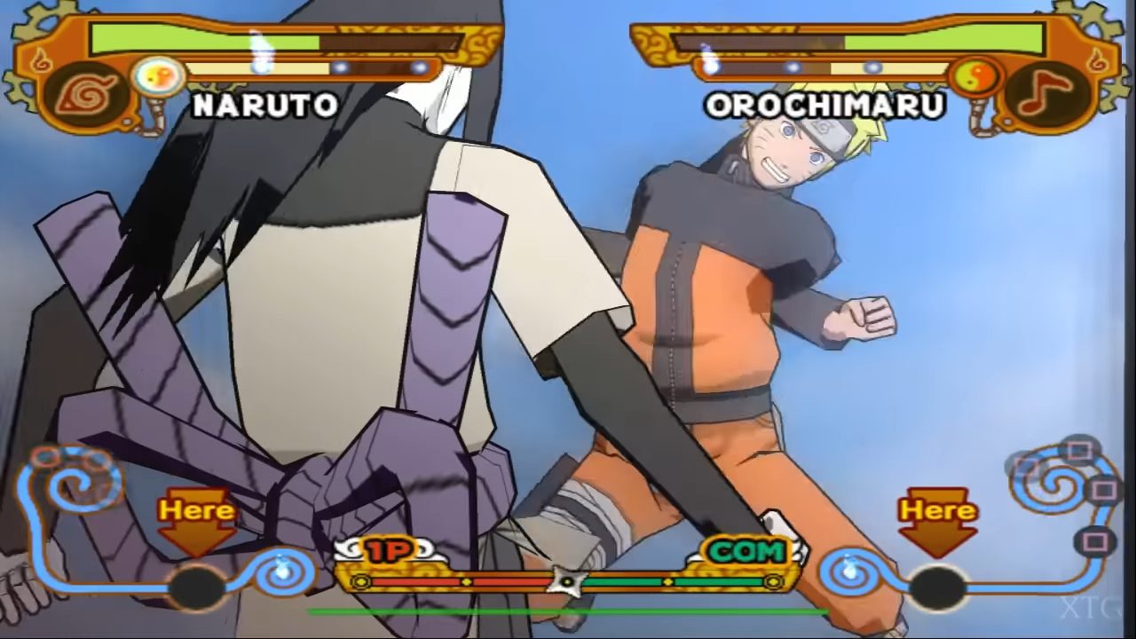 PS2: Naruto Shippuden Ultimate Ninja 5