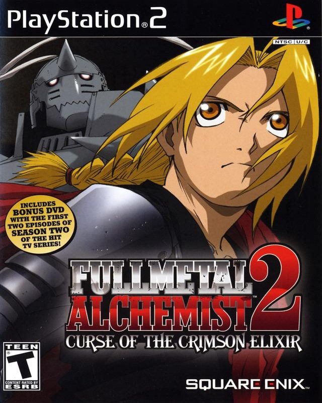 The coverart image of Fullmetal Alchemist 2: Curse of the Crimson Elixir