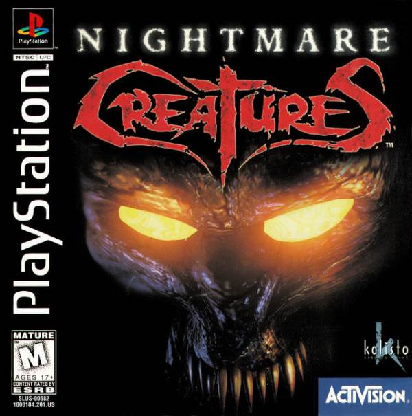The coverart image of Nightmare Creatures