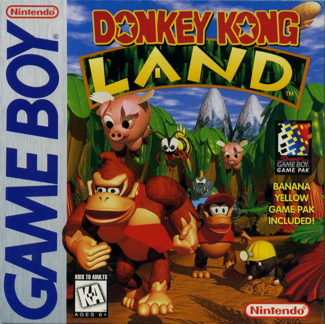 The coverart image of Donkey Kong Land: New Colors Mode