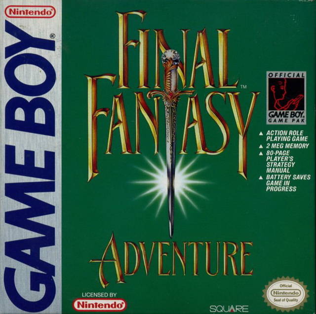 The coverart image of Final Fantasy Adventure