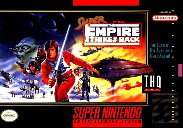 The coverart image of Super Star Wars: The Empire Strikes Back