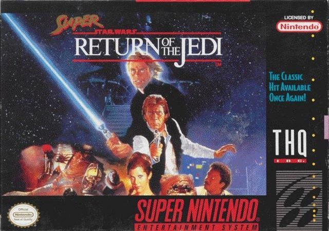 The coverart image of Super star Wars : Return of the Jedi
