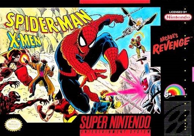 The coverart image of Spider-Man and the X-Men: Arcade's Revenge
