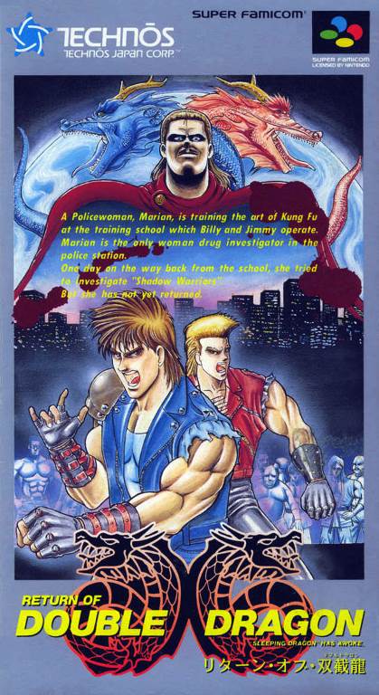The coverart image of Return of Double Dragon (Hack)