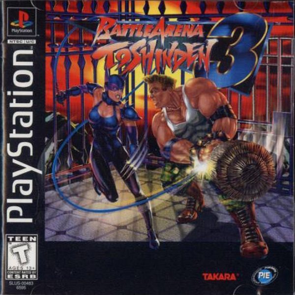 The coverart image of Battle Arena Toshinden 3