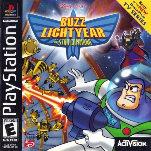 The coverart image of Buzz Lightyear of Star Command
