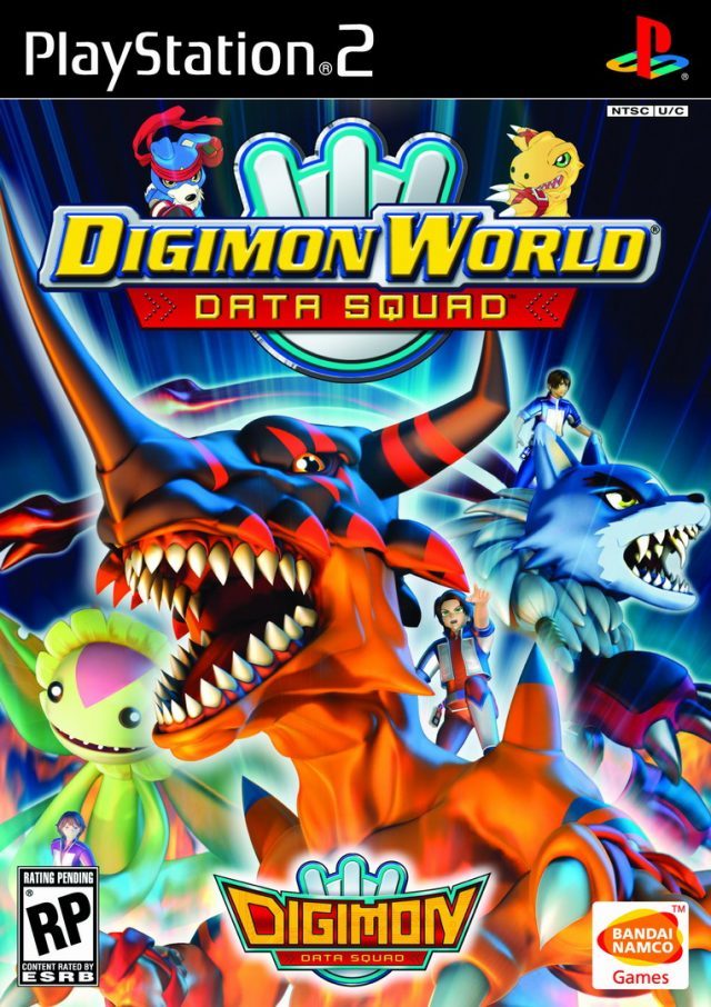 The coverart image of Digimon World Data Squad