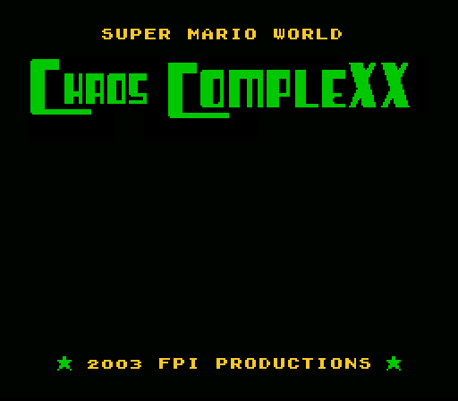 The coverart image of Chaos CompleXX: Super Mario World (Hack)