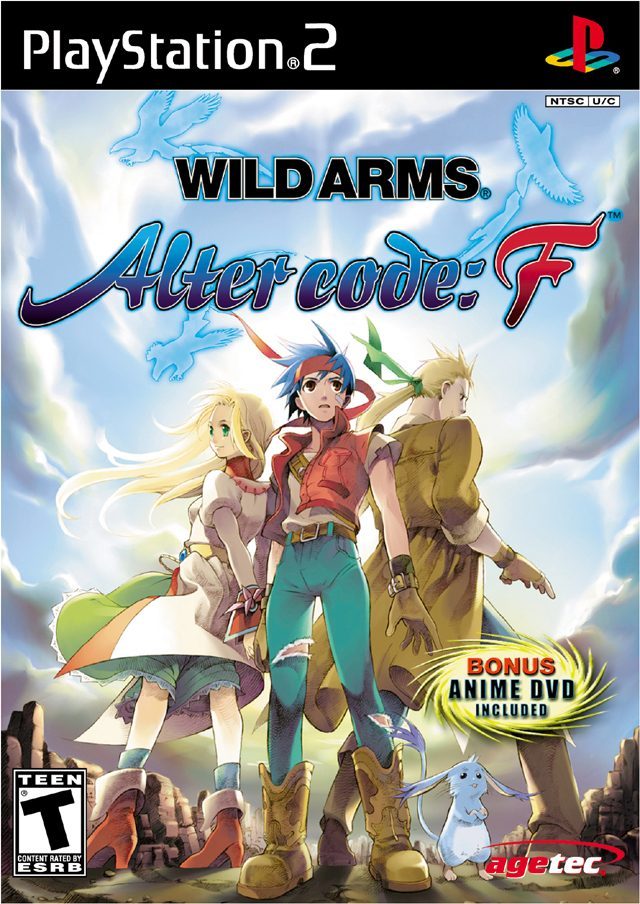 The coverart image of Wild Arms Alter Code: F