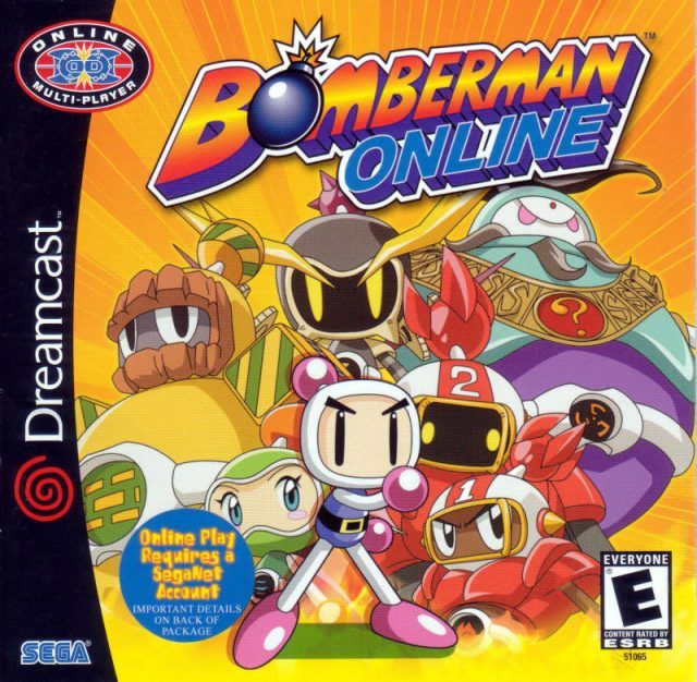 The coverart image of Bomberman Online