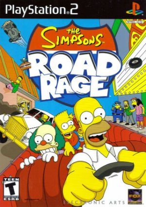 The coverart image of The Simpsons: Road Rage