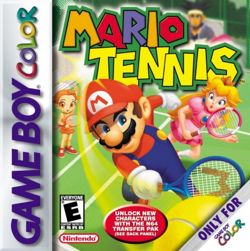 The coverart image of Mario Tennis
