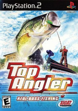 The coverart image of Top Angler: Real Bass Fishing